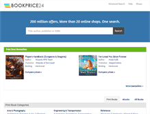 Tablet Screenshot of bookprice24.com